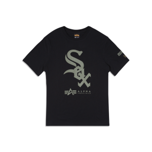 Alpha Industries X Chicago White Sox Black T-Shirt