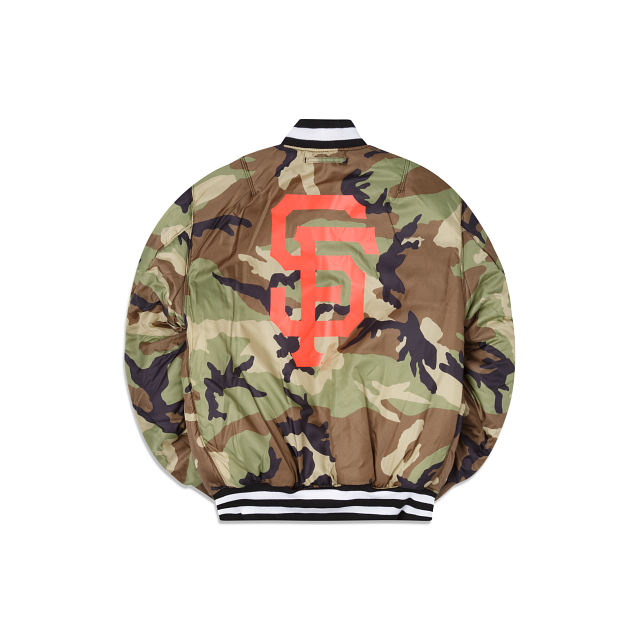 Alpha Industries X San Francisco Giants MA-1 Bomber Jacket - Image 7