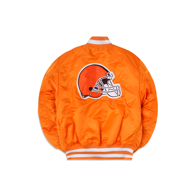 Alpha Industries X Cleveland Browns MA-1 Bomber Jacket - Image 2