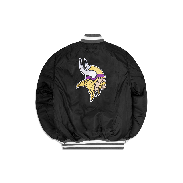 Alpha Industries X Minnesota Vikings MA-1 Bomber Jacket - Image 2