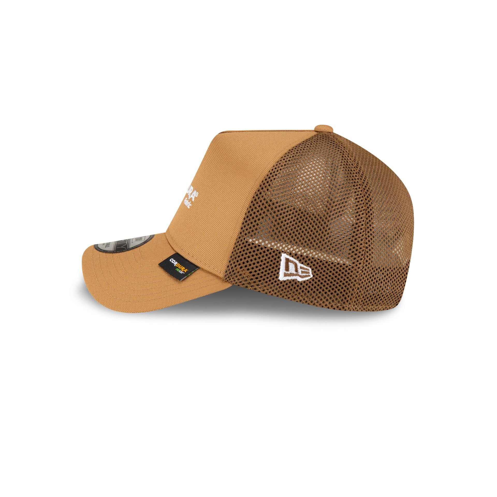 New Era Cap Cordura Re Cor Camel 9FORTY A-Frame Trucker Hat - Image 4