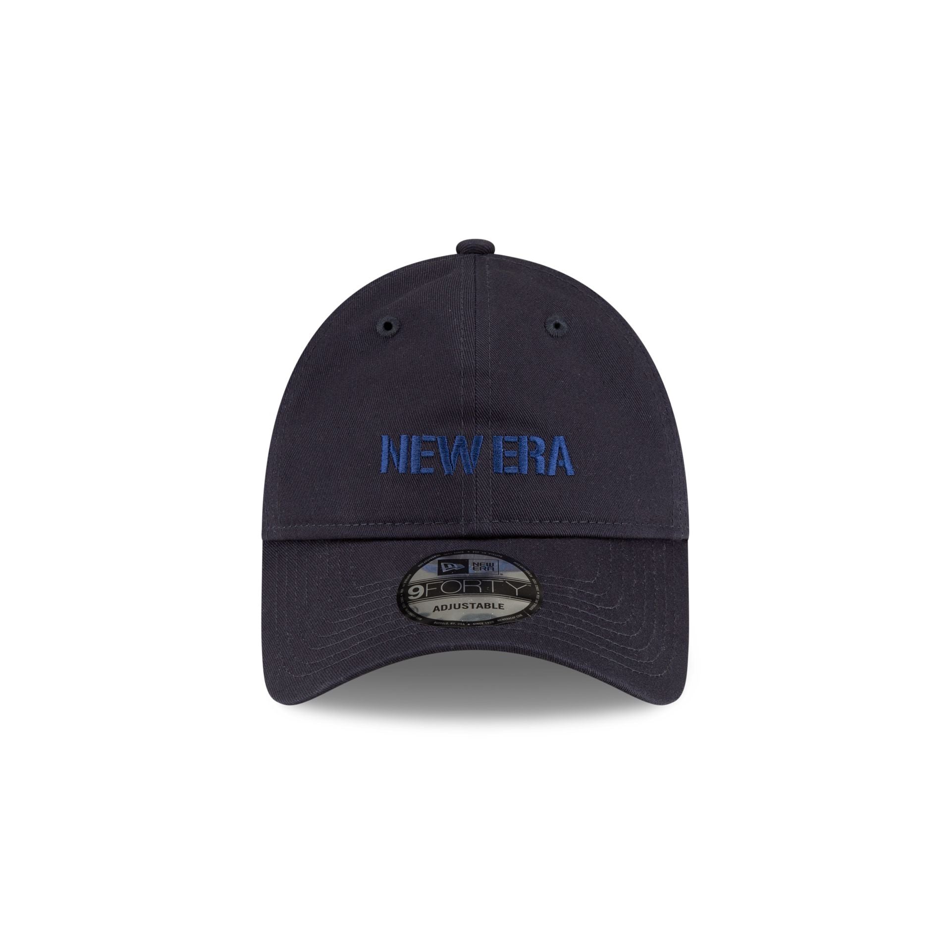 New Era Cap Metal Buckle Navy 9FORTY Unstructured Adjustable Hat - Image 2