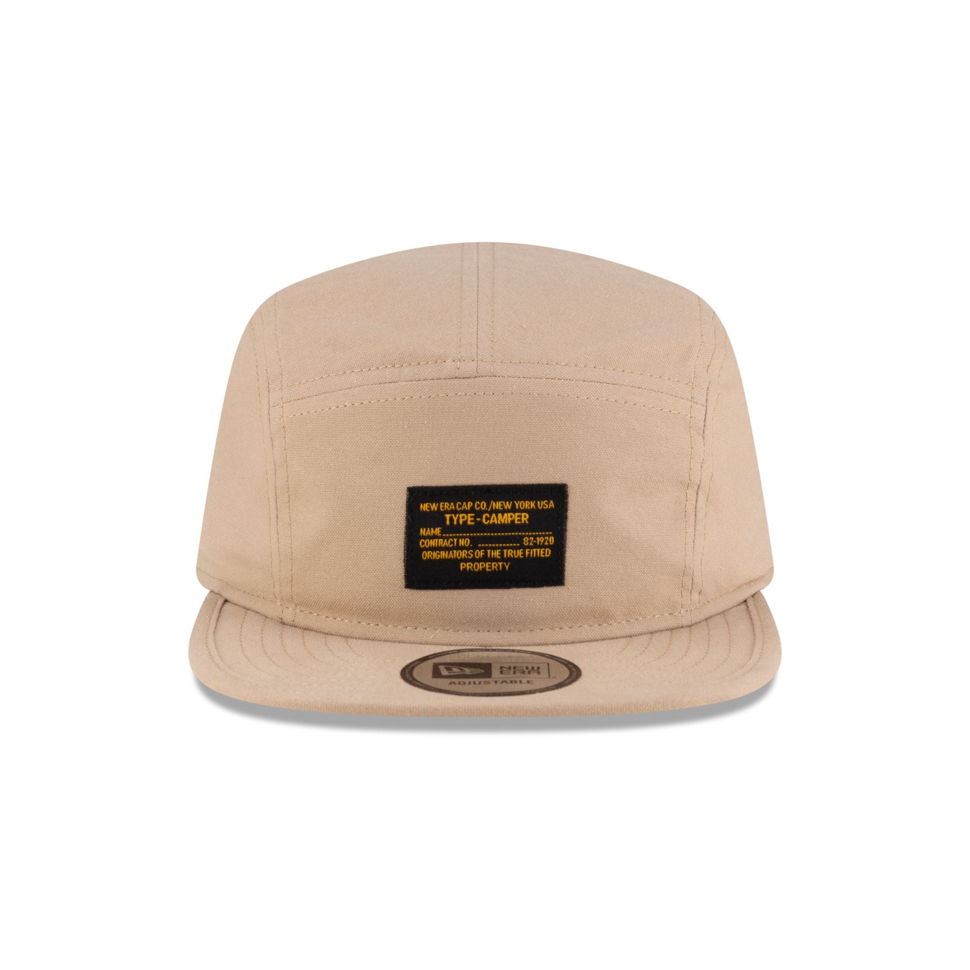 New Era Cap Beige Label Camper Strapback Hat - Image 2