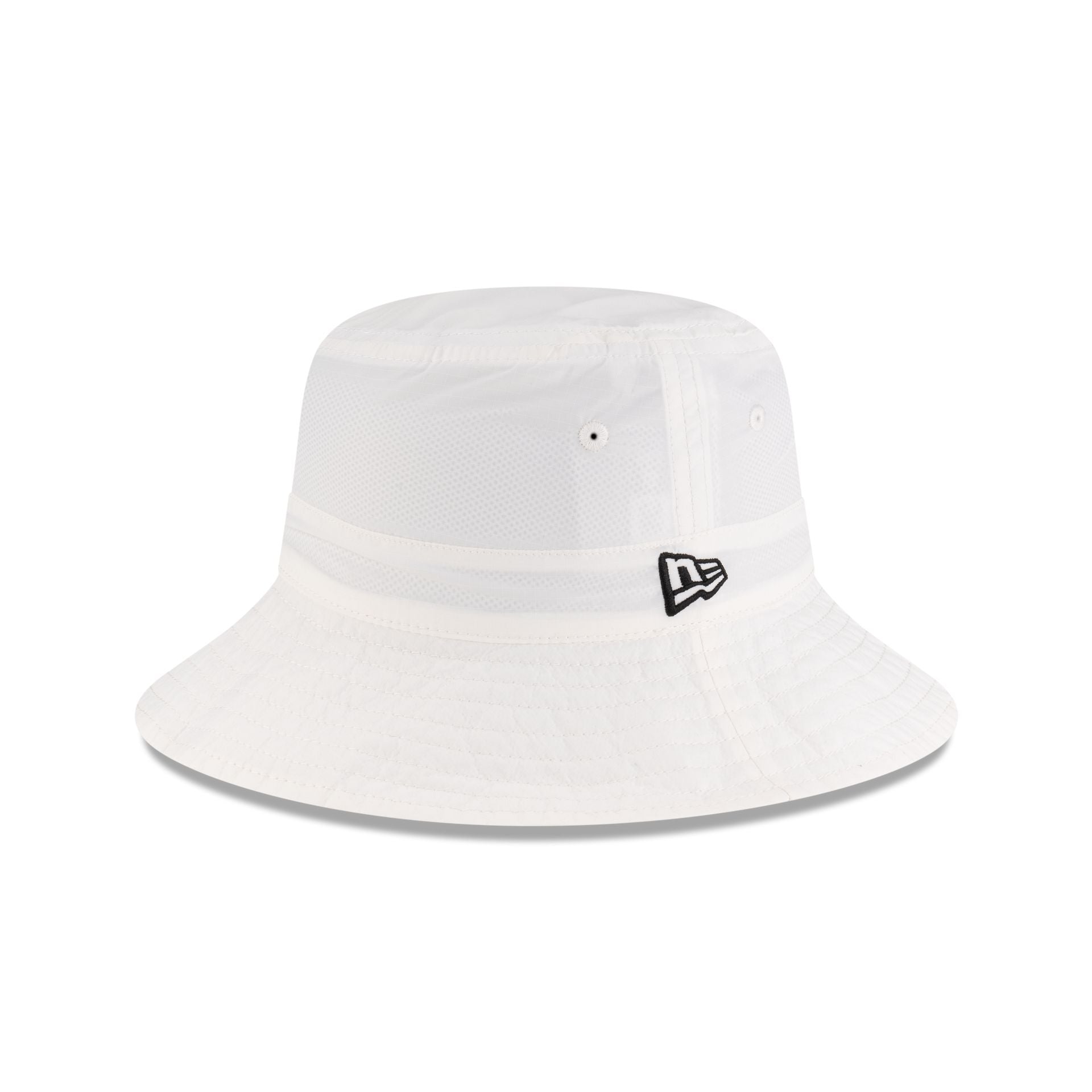 New Era Cap Packable Ripstop White Bucket Hat