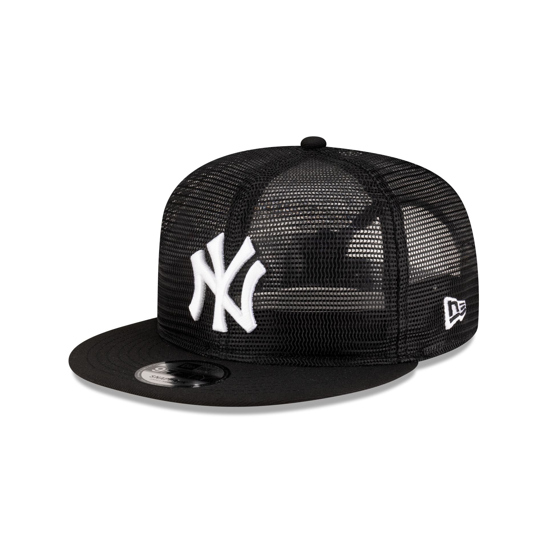 New York Yankees Black Mesh 9FIFTY Snapback Hat - Image 3