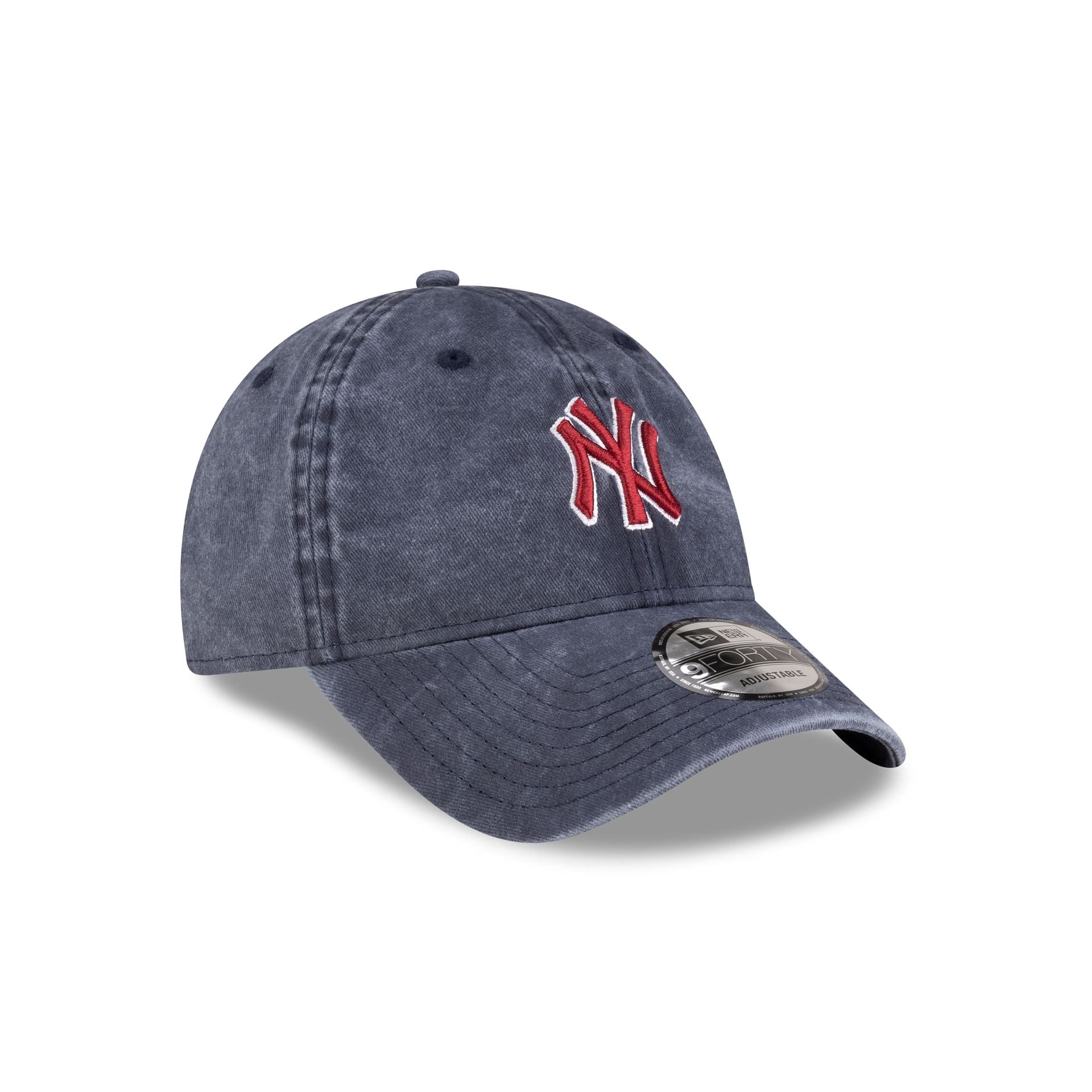 New York Yankees Lived In Navy 9FORTY Adjustable Hat - Image 3