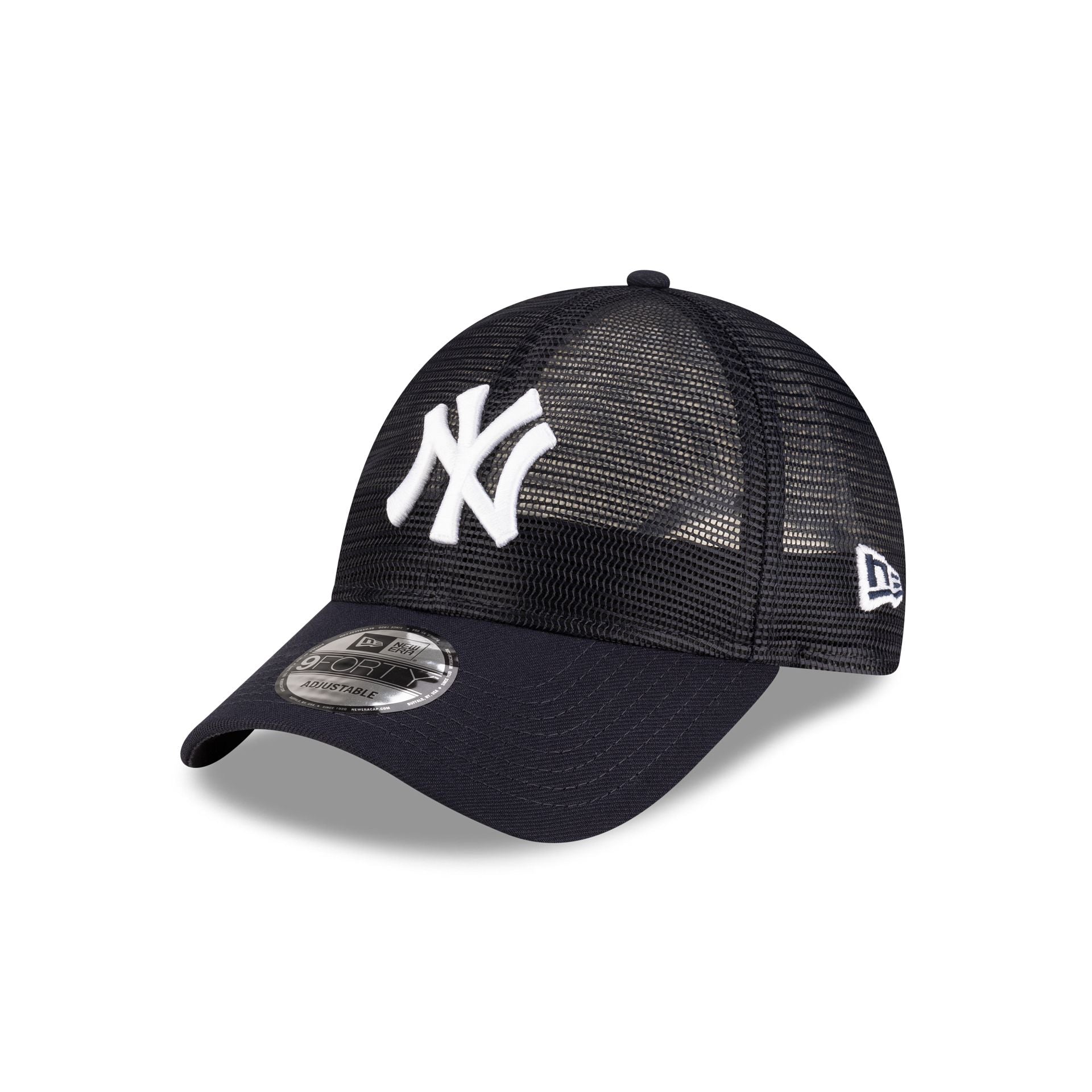 New York Yankees Navy Mesh 9FORTY Snapback Hat - Image 3