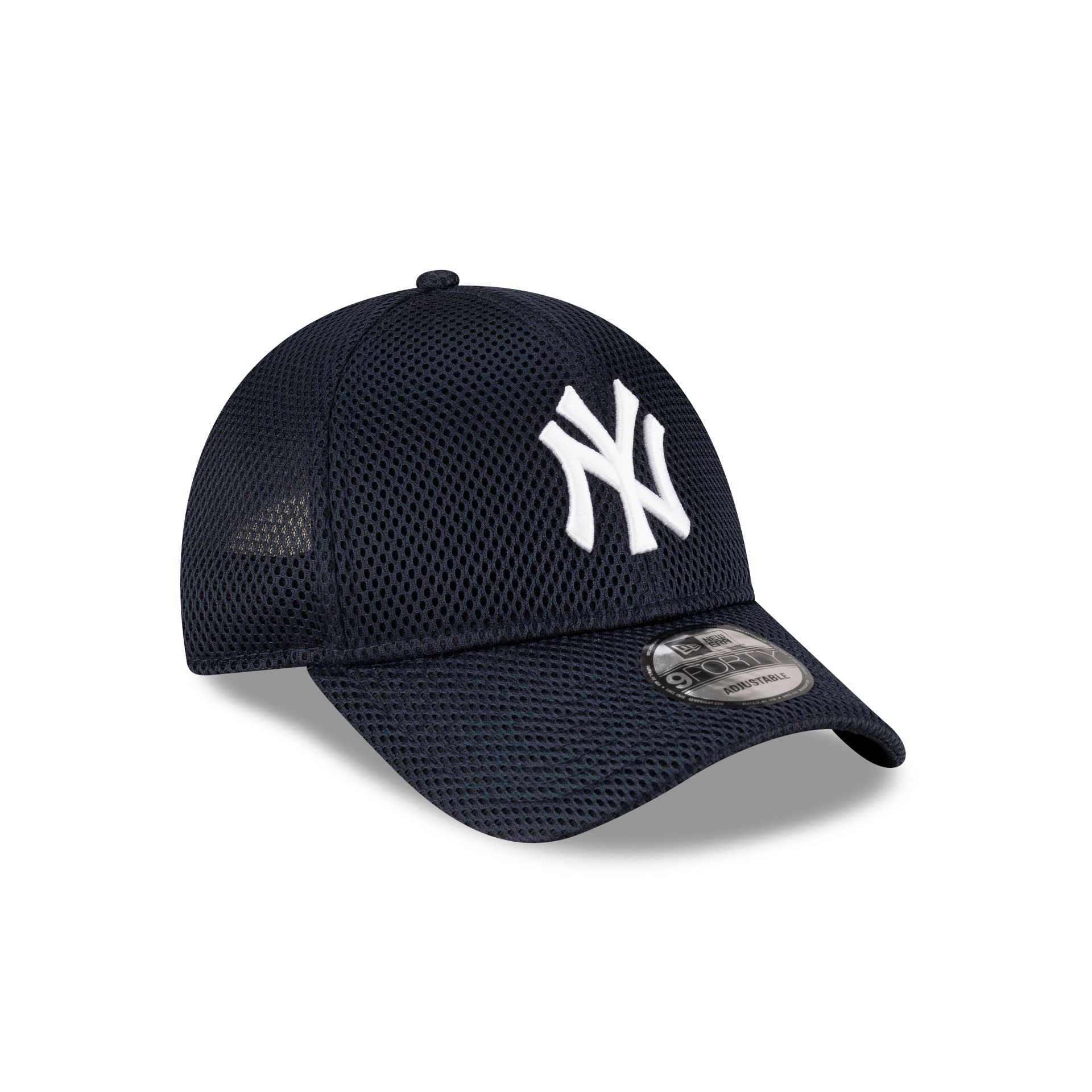 New York Yankees Air Mesh Navy 9FORTY Strapback Hat - Image 3