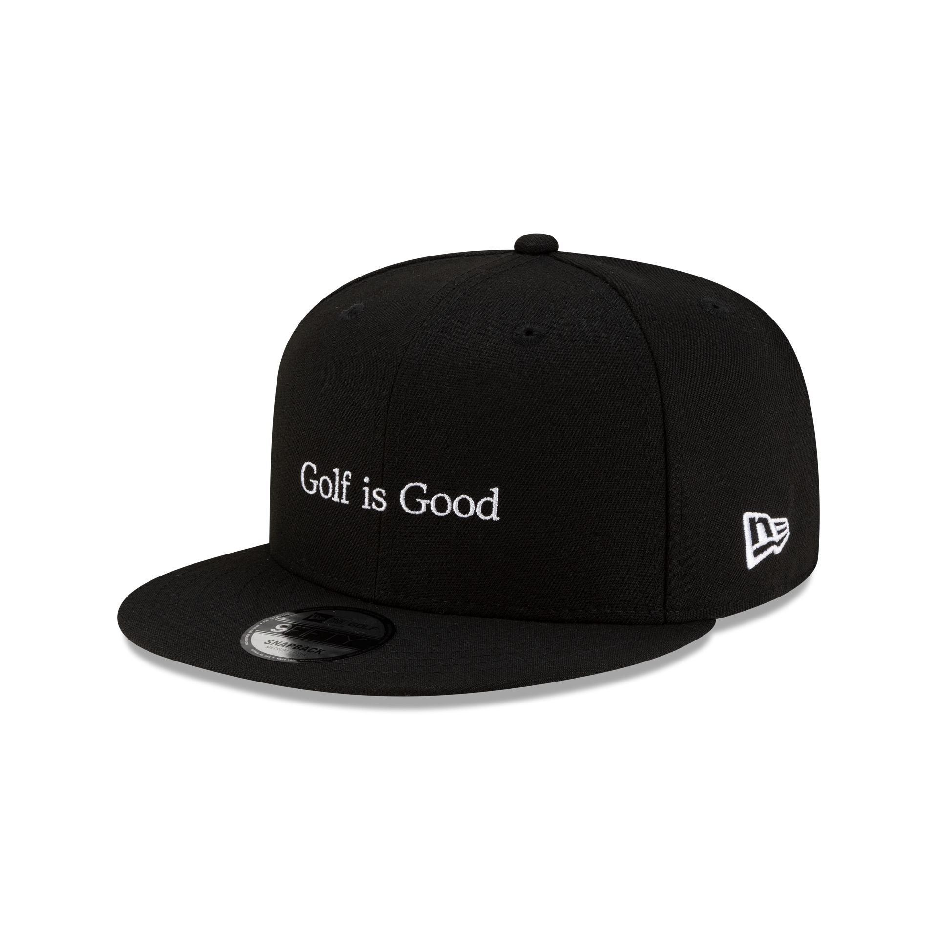 New Era Cap Golf is Good Black 9FIFTY Snapback Hat