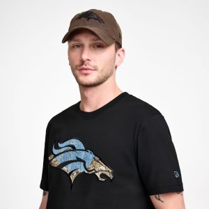 Denver Broncos Black Realtree T-Shirt