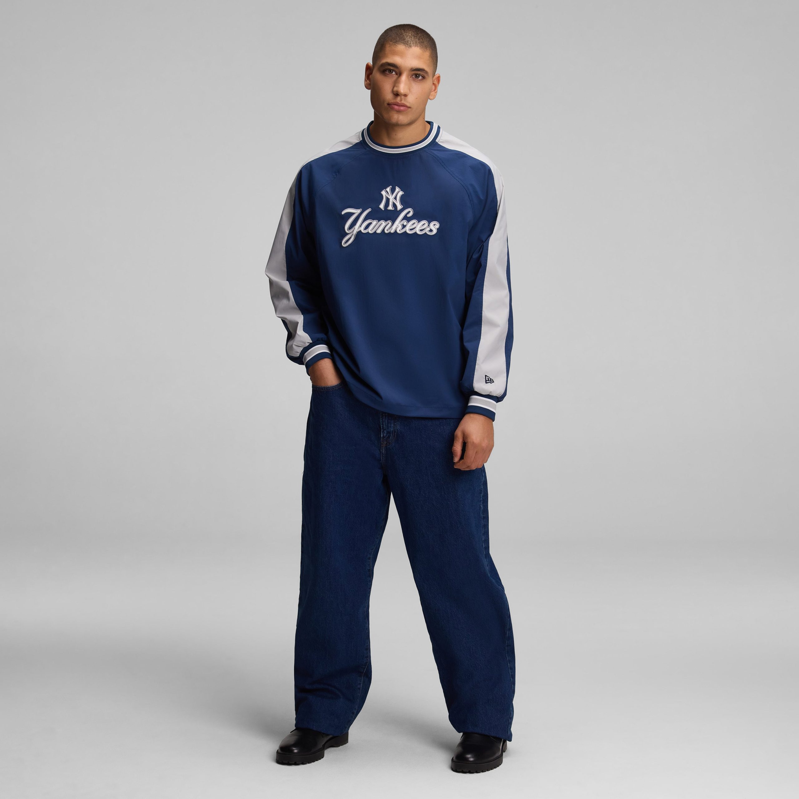 New York Yankees Blue Windbreaker - Image 6