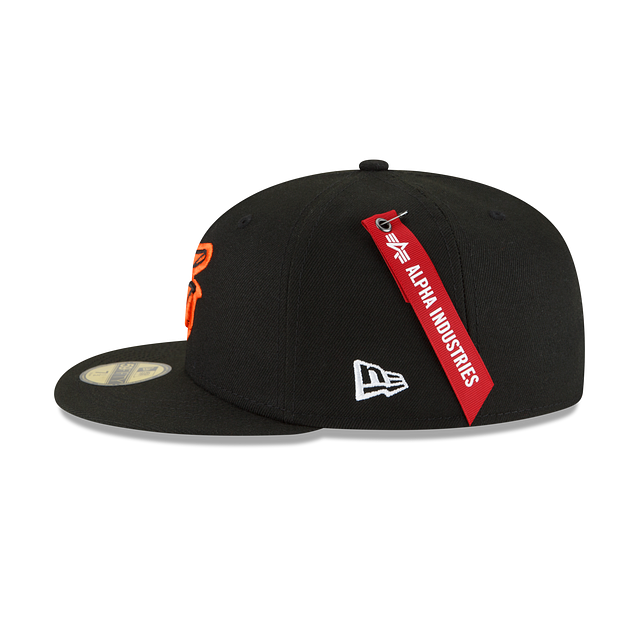 Alpha Industries X Baltimore Orioles 59FIFTY Fitted Hat - Image 4