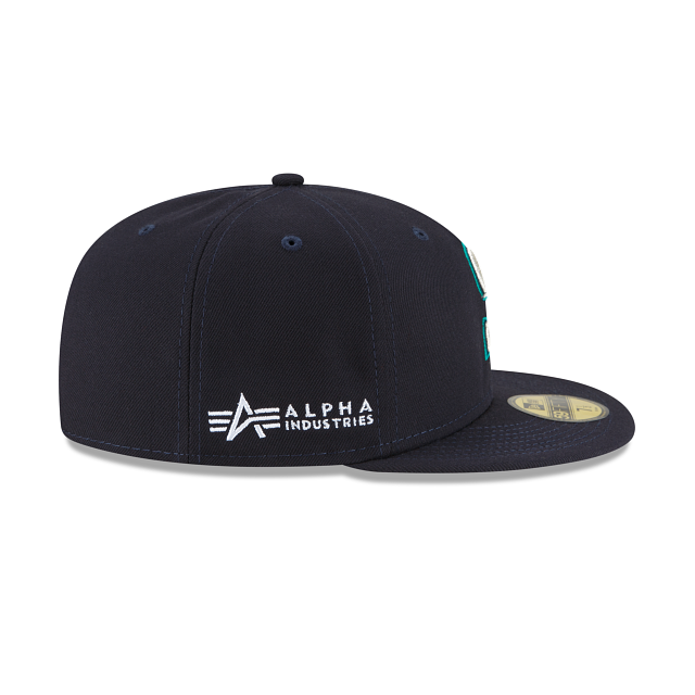 Alpha Industries X Seattle Mariners 59FIFTY Fitted Hat - Image 5