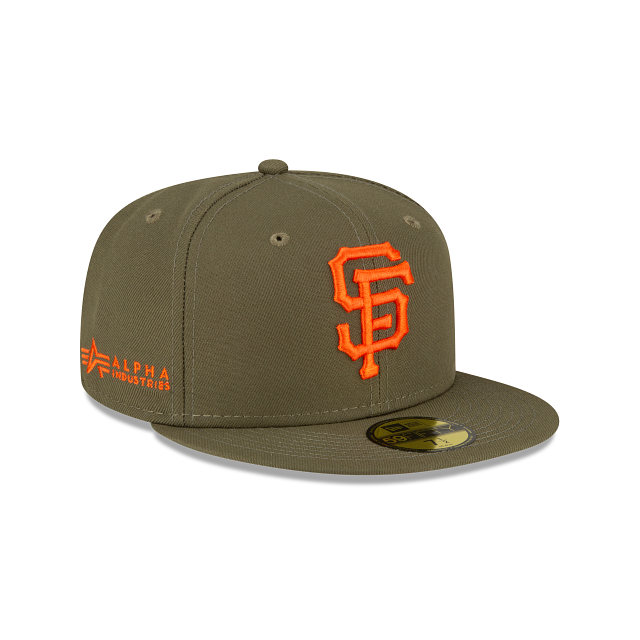 Alpha Industries X San Francisco Giants Green 59FIFTY Fitted Hat - Image 3