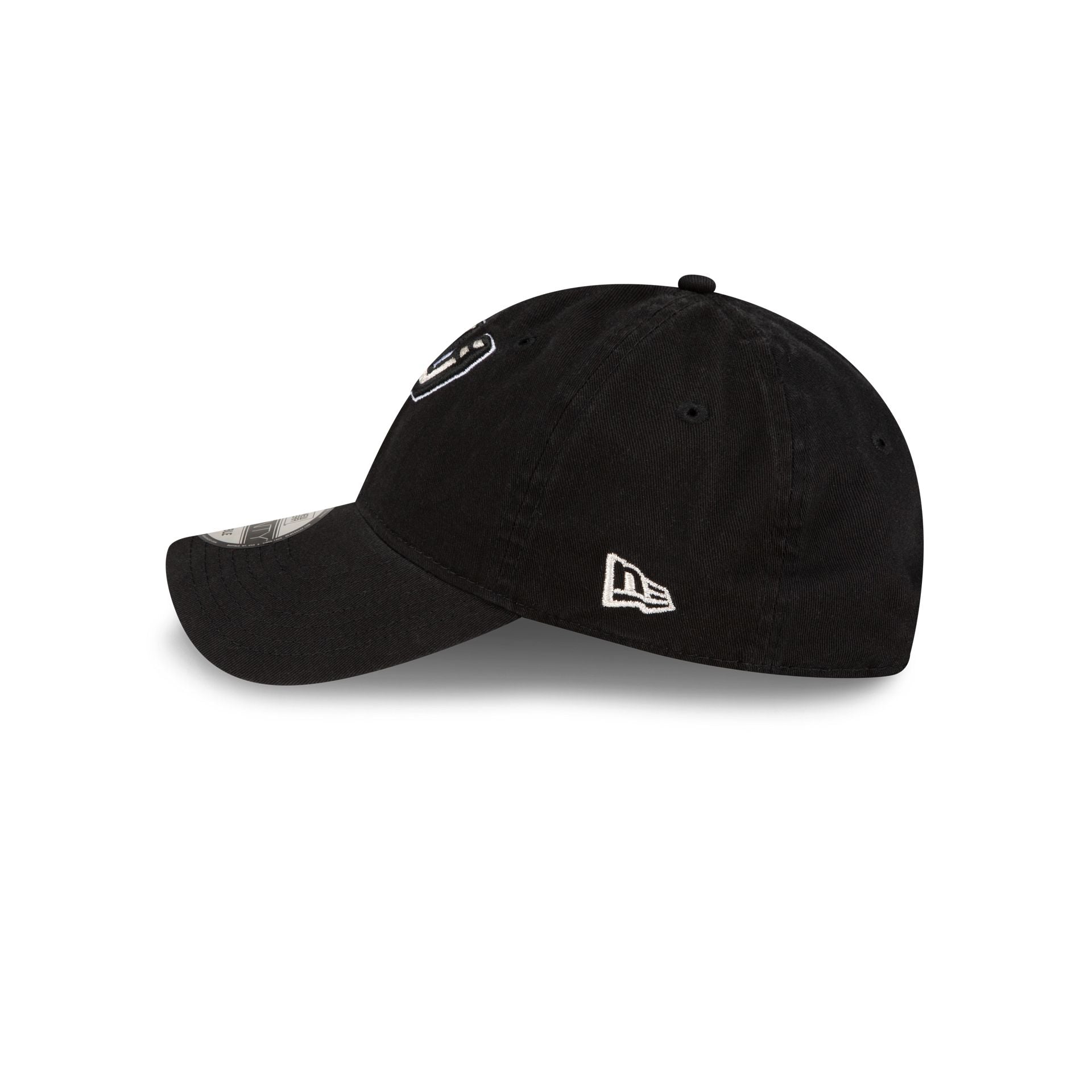 San Antonio Spurs Core Classic Black 9TWENTY Adjustable Hat - Image 4
