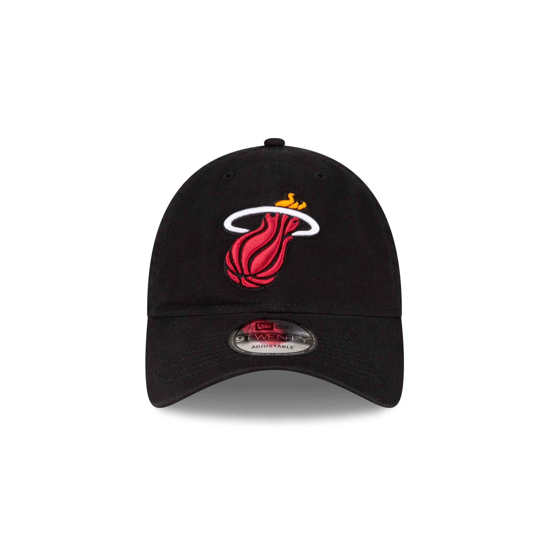 Miami Heat Core Classic Black 9TWENTY Adjustable Hat - Image 2