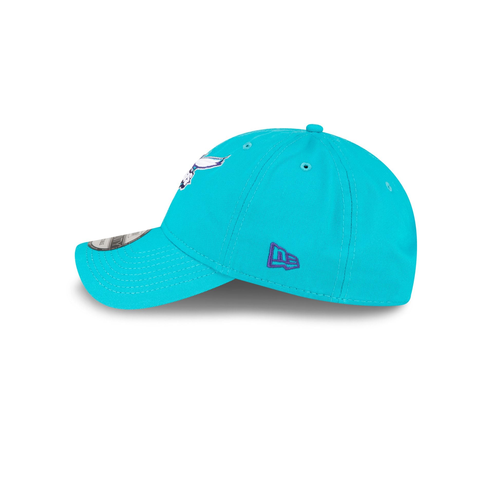 Charlotte Hornets Core Classic Blue 9TWENTY Adjustable Hat - Image 4