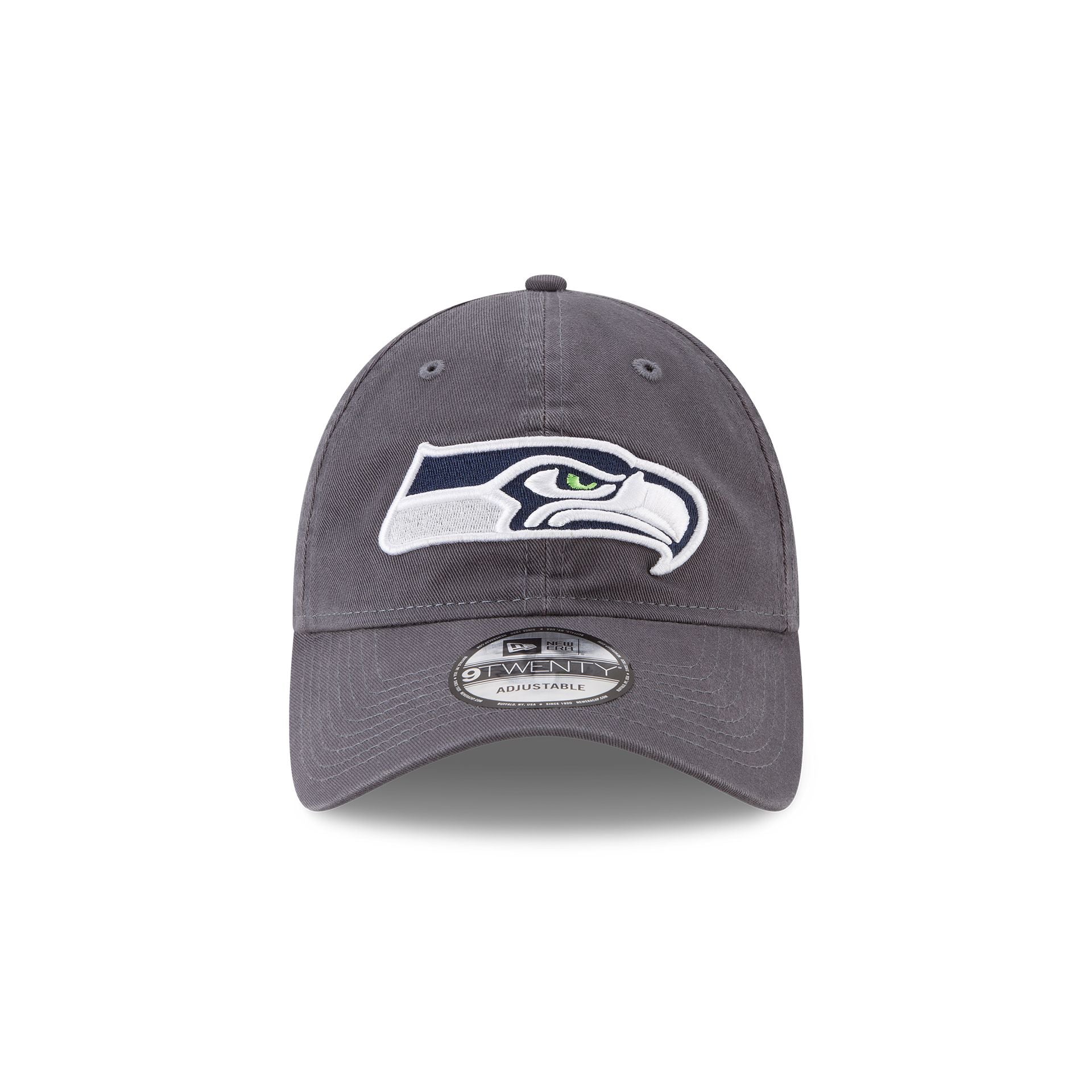 Seattle Seahawks NFL Core Classic Graphite 9TWENTY Adjustable Hat - Image 2