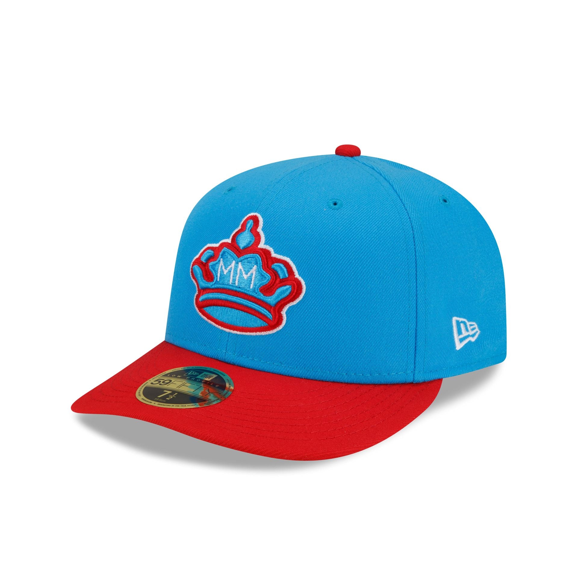 Miami Marlins City Connect Low Profile 59FIFTY Fitted Hat - Image 3