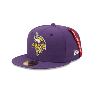 Alpha Industries X Minnesota Vikings 59FIFTY Fitted Hat