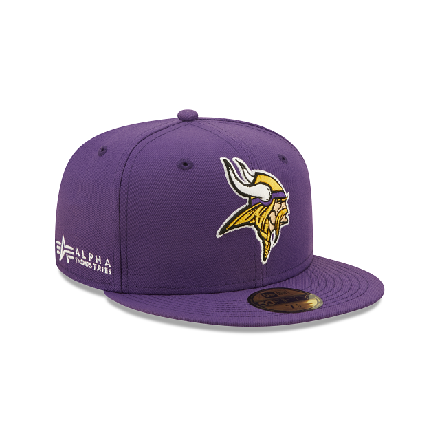 Alpha Industries X Minnesota Vikings 59FIFTY Fitted Hat - Image 3