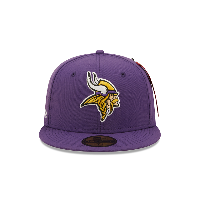 Alpha Industries X Minnesota Vikings 59FIFTY Fitted Hat - Image 2