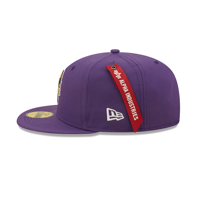 Alpha Industries X Minnesota Vikings 59FIFTY Fitted Hat - Image 4