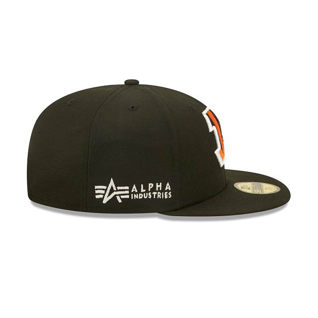 Alpha Industries X Cincinnati Bengals 59FIFTY Fitted Hat - Image 5