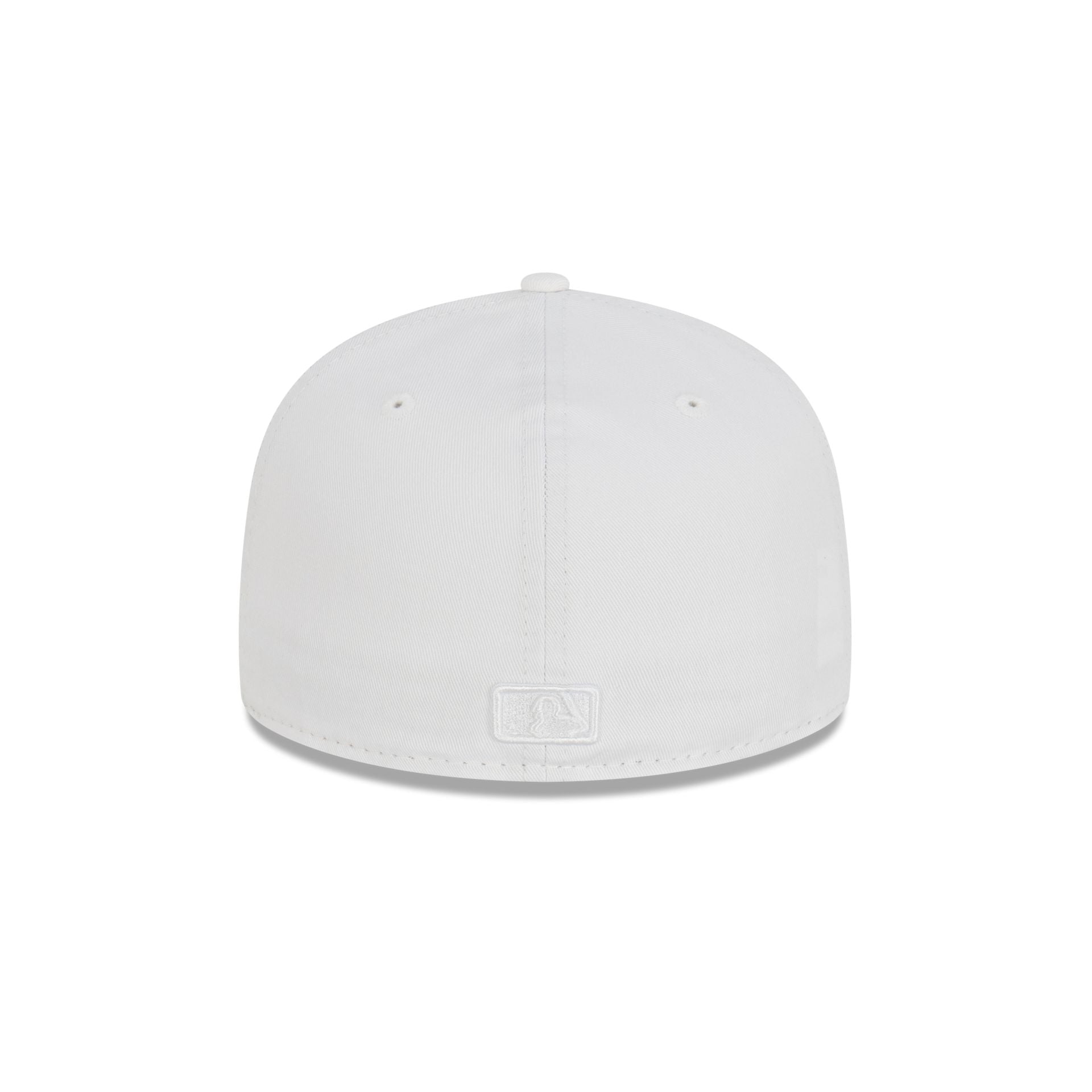 Atlanta Braves Basic White 59FIFTY Fitted Hat - Image 6