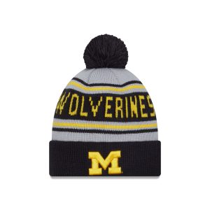 Michigan Wolverines Go-To Pom Knit Hat