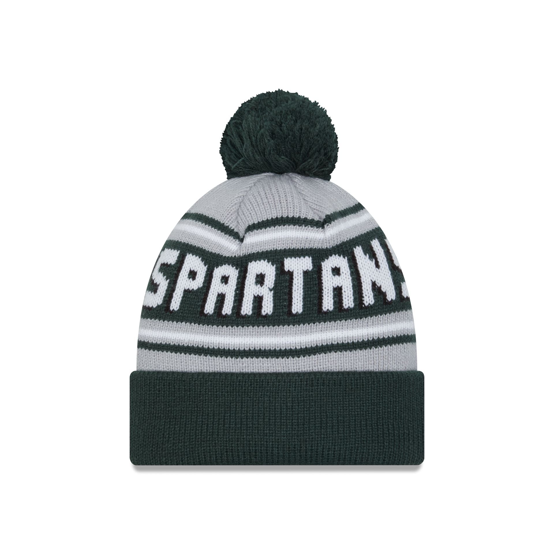Michigan State Spartans Go-To Pom Knit Hat - Image 2