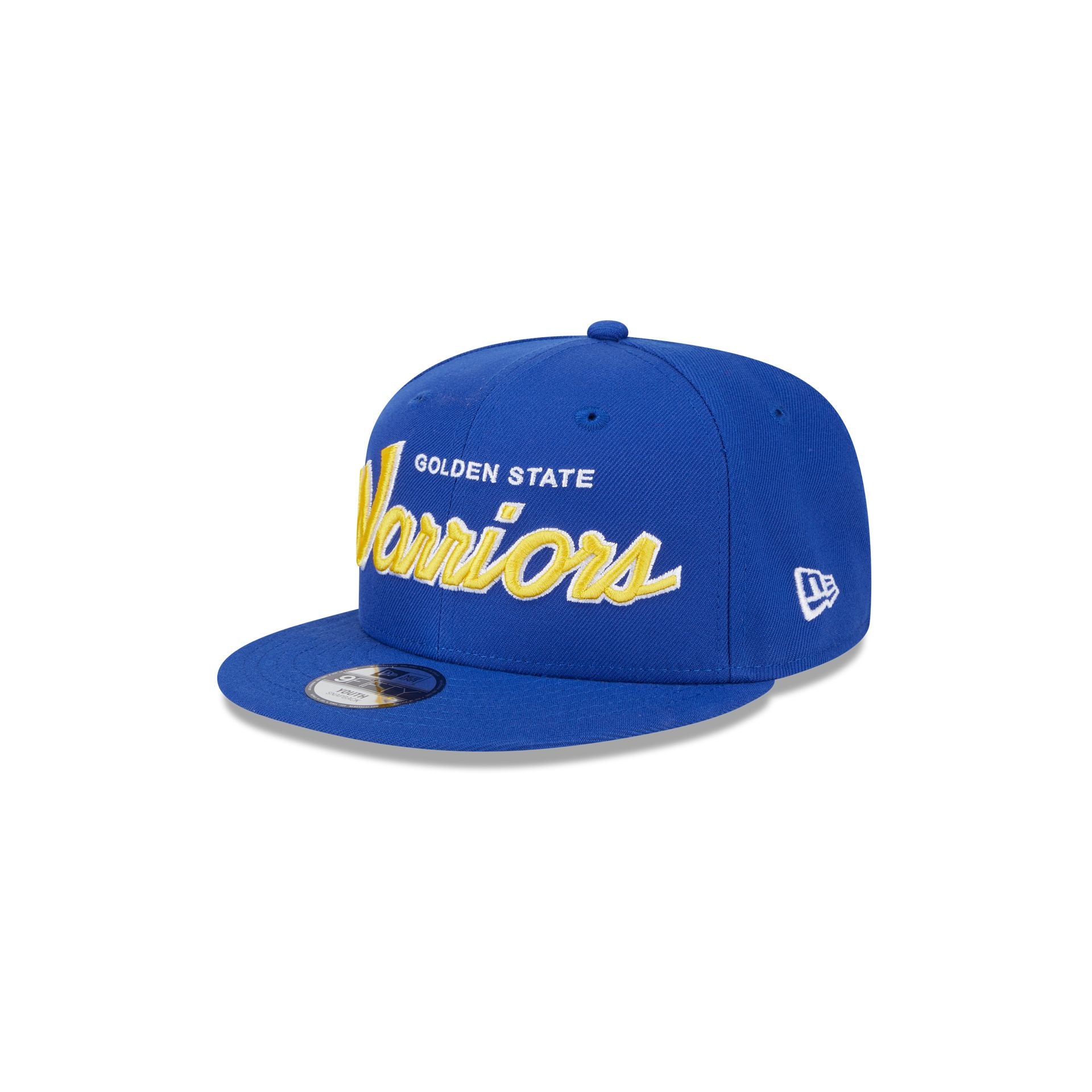 Golden State Warriors Script Kids 9FIFTY Snapback Hat - Image 3
