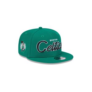 Boston Celtics Script Kids 9FIFTY Snapback Hat