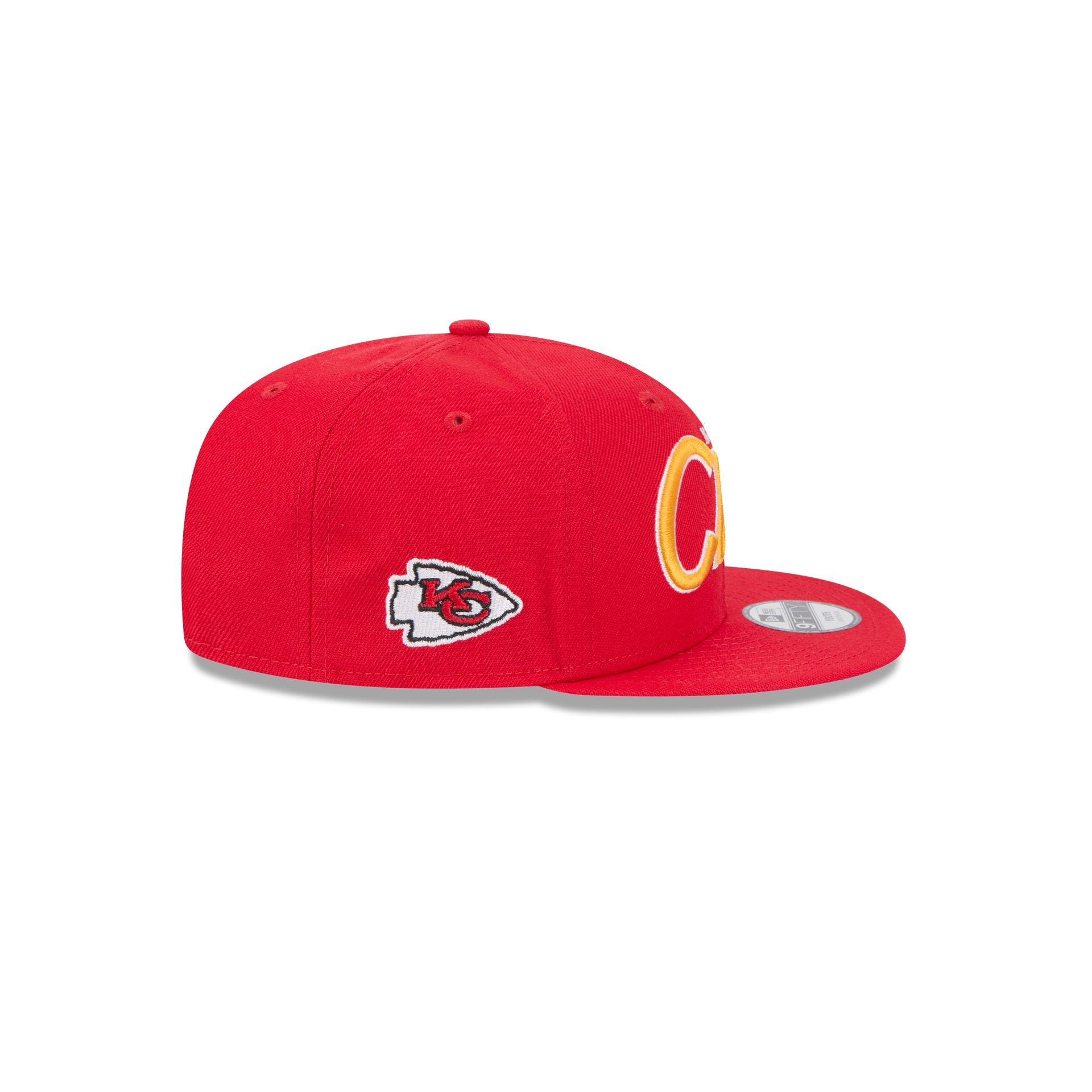 Kansas City Chiefs Script Kids 9FIFTY Snapback Hat - Image 4