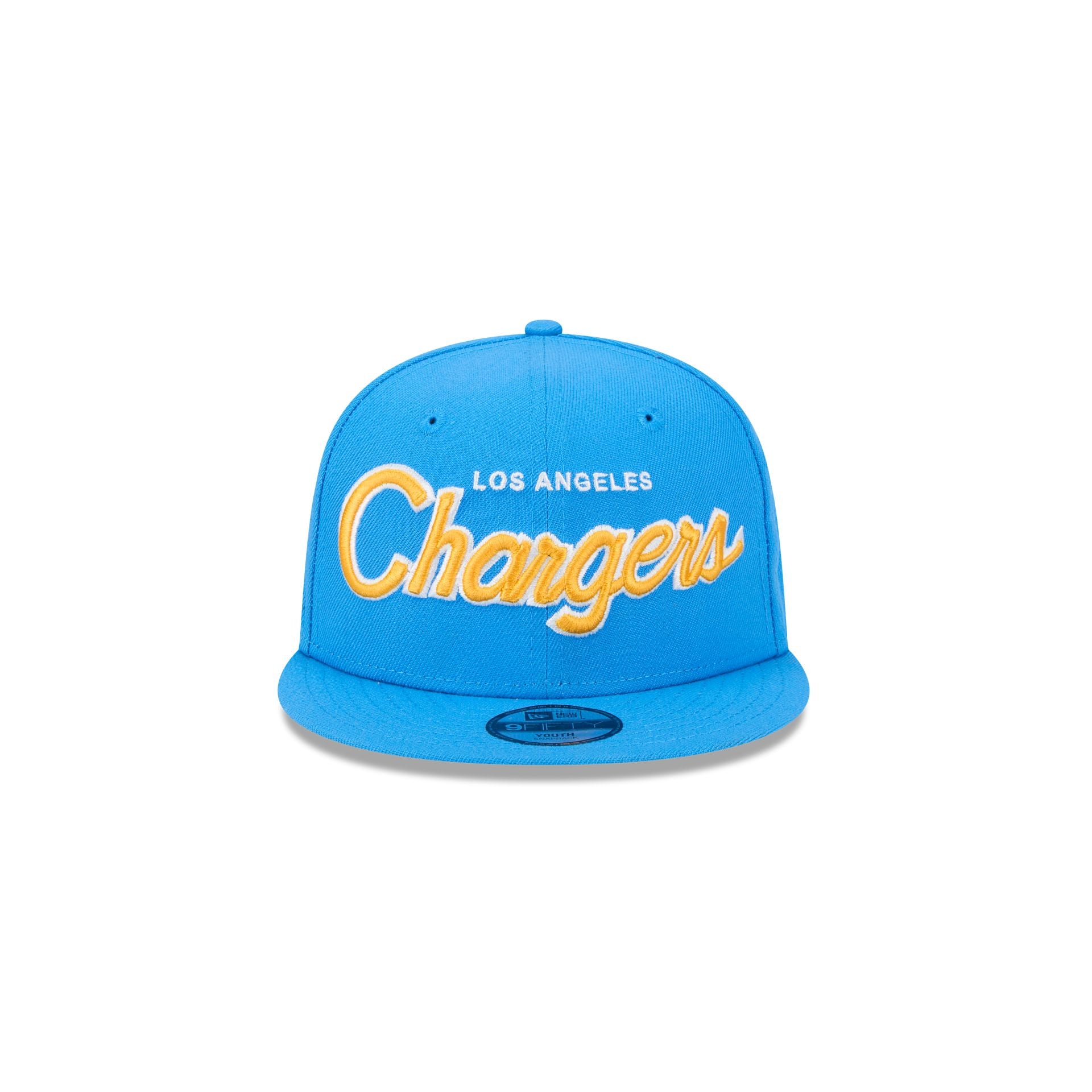 Los Angeles Chargers Script Kids 9FIFTY Snapback Hat - Image 2