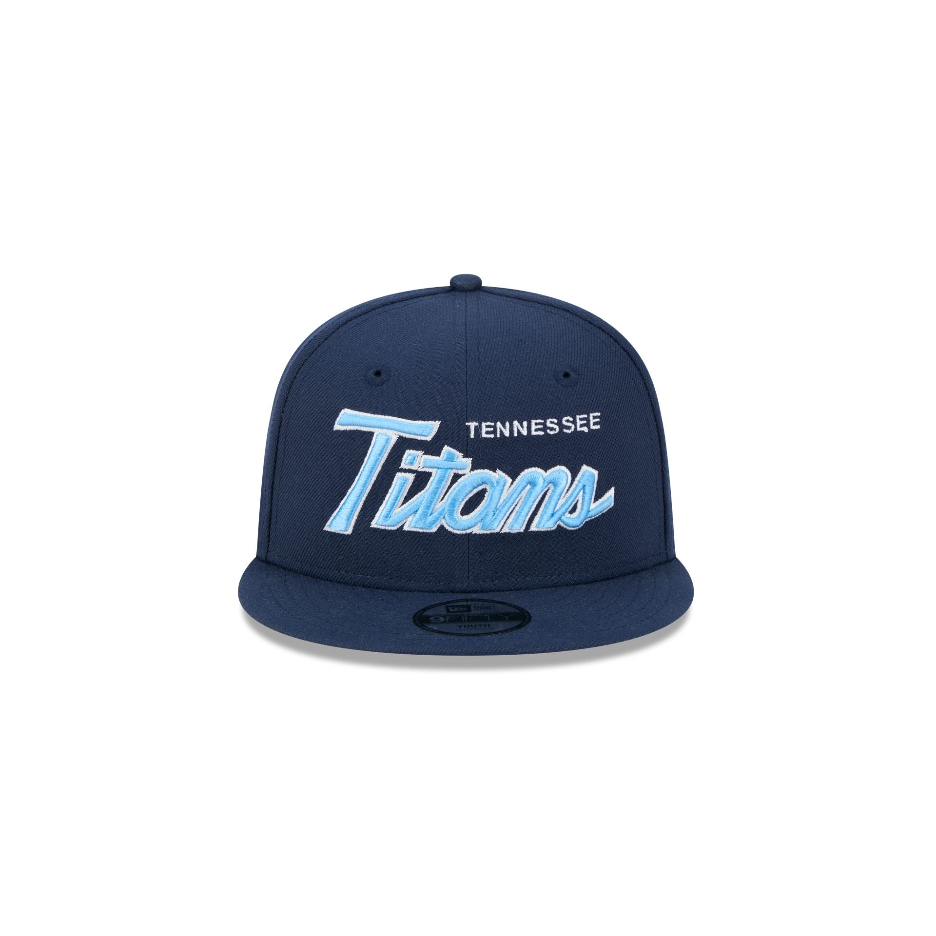 Tennessee Titans Script Kids 9FIFTY Snapback Hat - Image 2