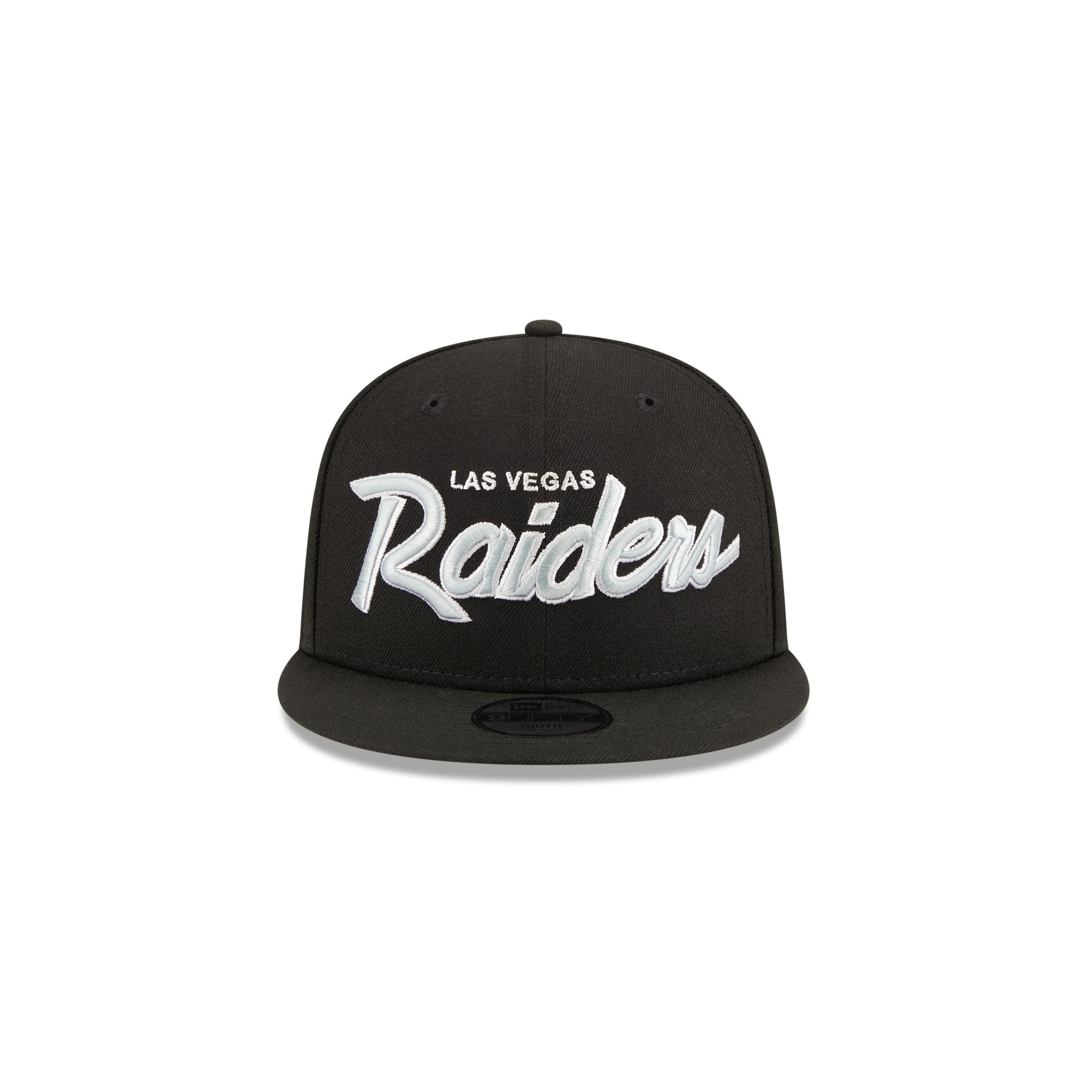Las Vegas Raiders Script Kids 9FIFTY Snapback Hat - Image 2