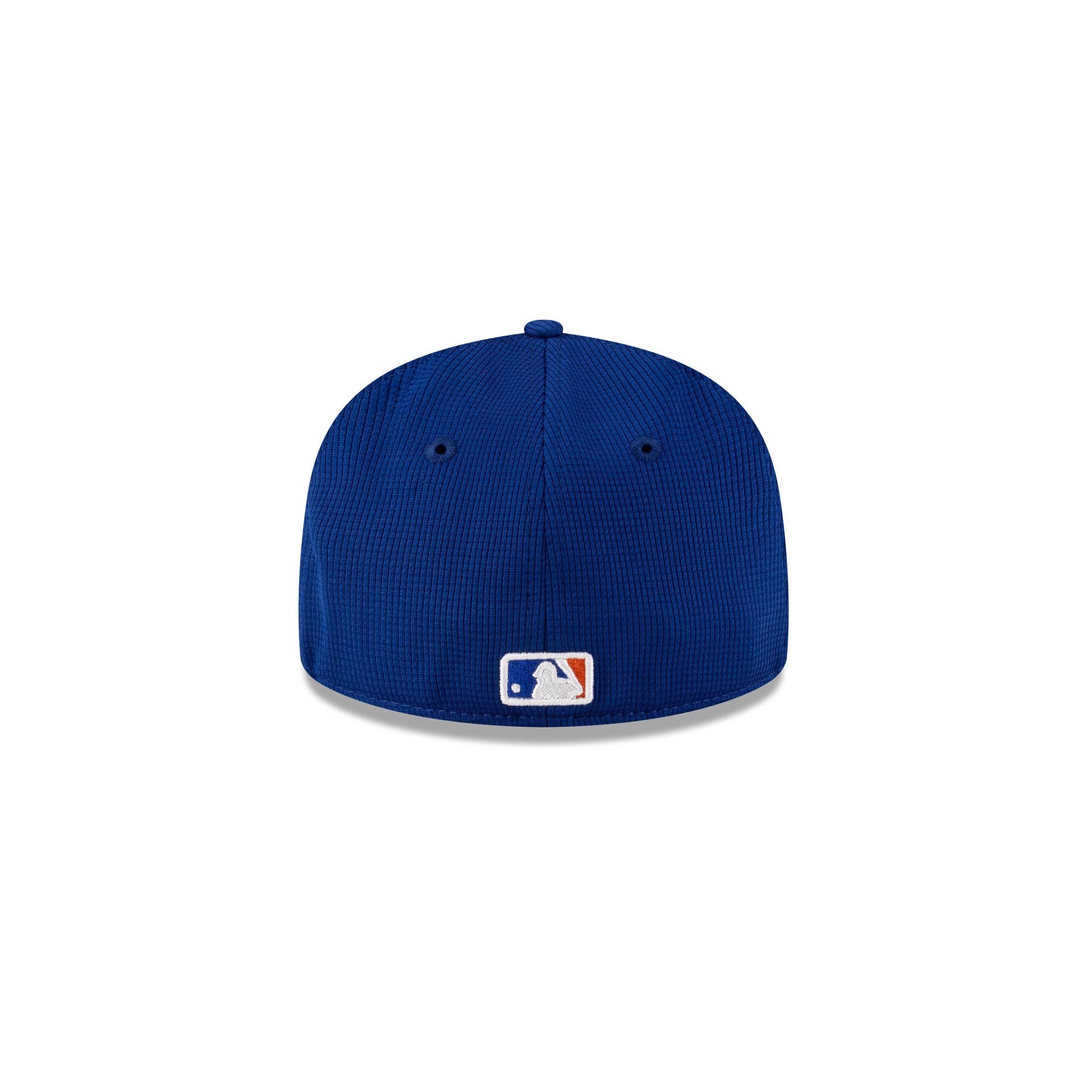 New York Mets 2025 Batting Practice Pinstripe Kids 59FIFTY Fitted Hat - Image 6