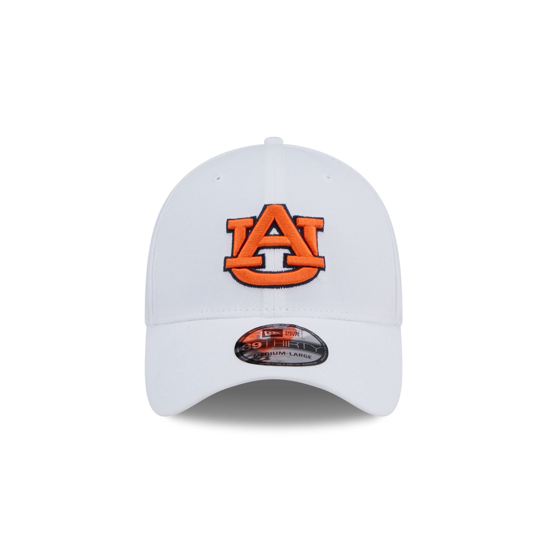 Auburn Tigers Chrome 39THIRTY Stretch Fit Hat - Image 2