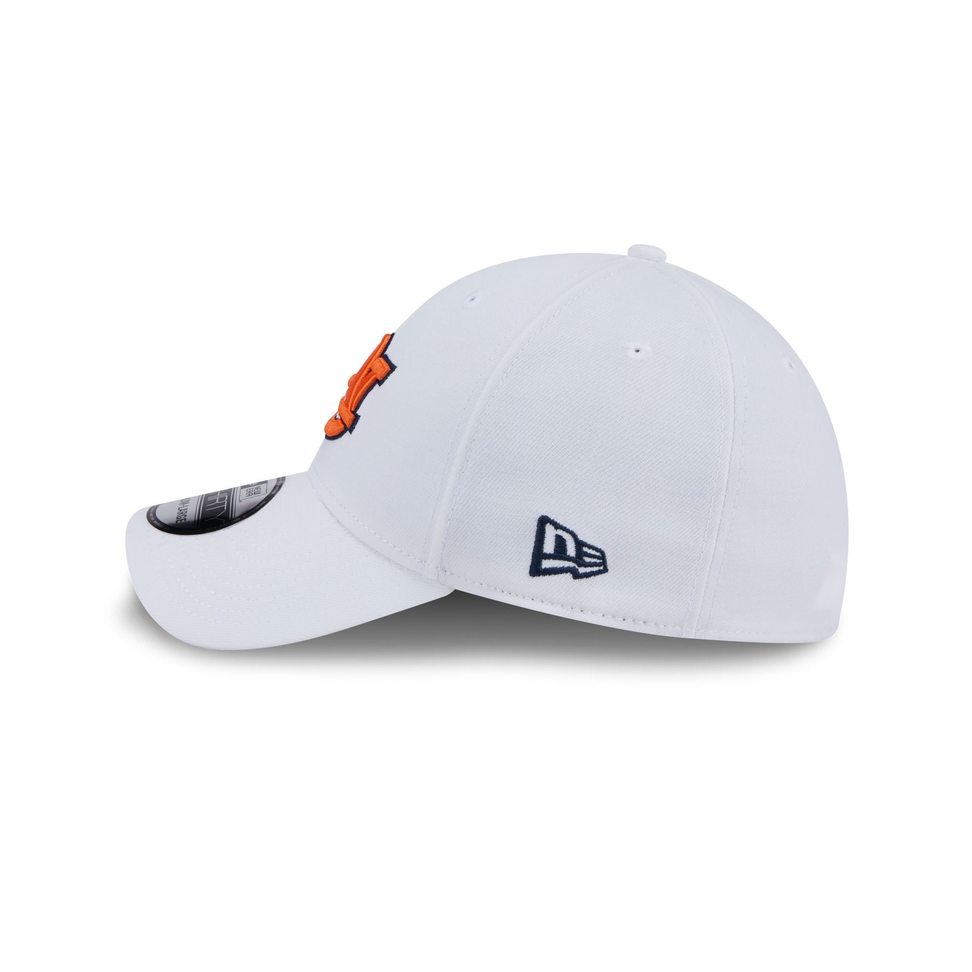 Auburn Tigers Chrome 39THIRTY Stretch Fit Hat - Image 4