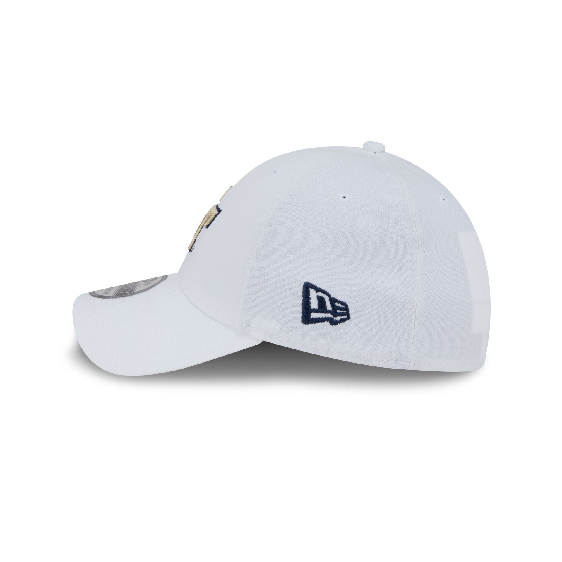 Georgia Tech Yellow Jackets Optic White 39THIRTY Stretch Fit Hat - Image 4