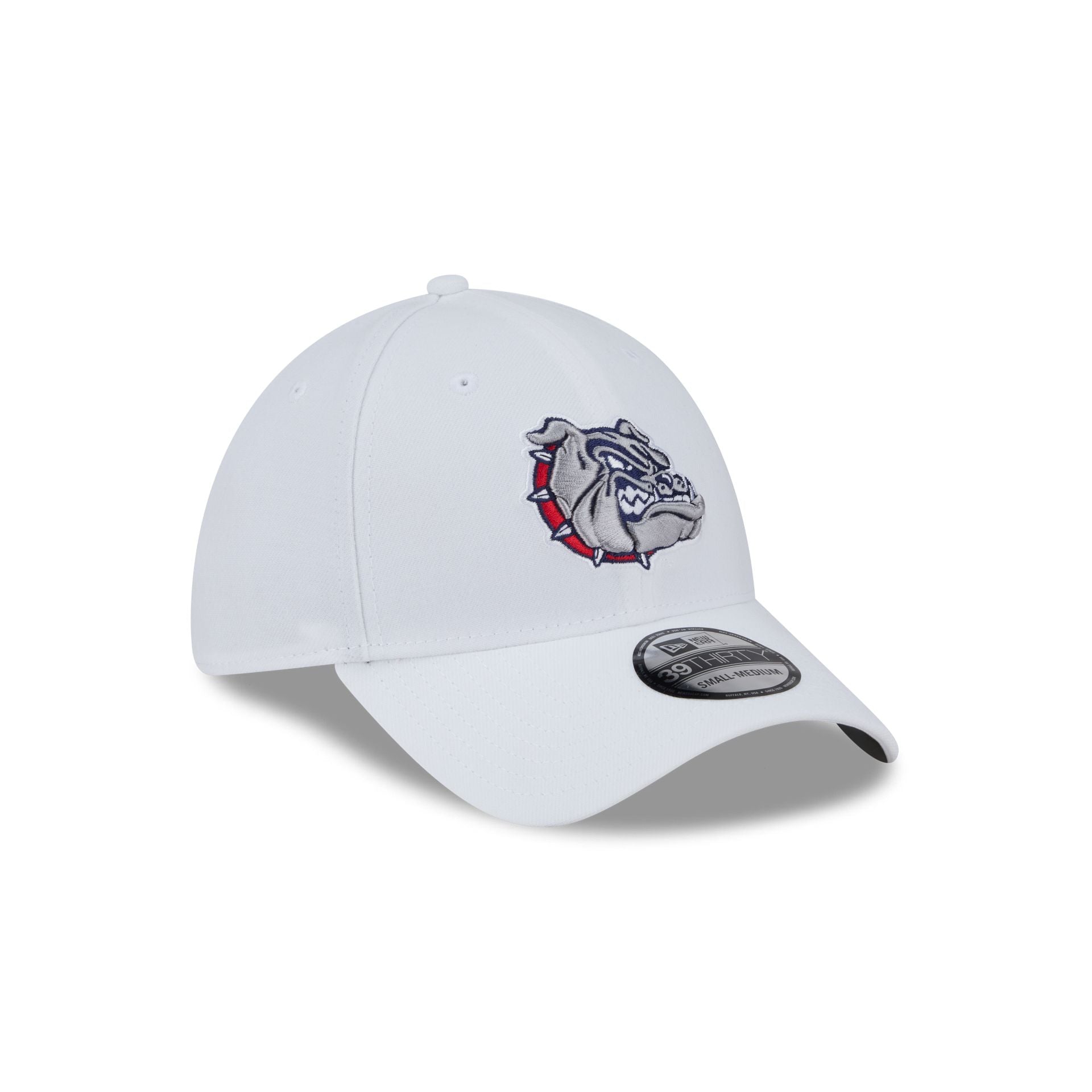 Gonzaga Bulldogs Optic White 39THIRTY Stretch Fit Hat - Image 3