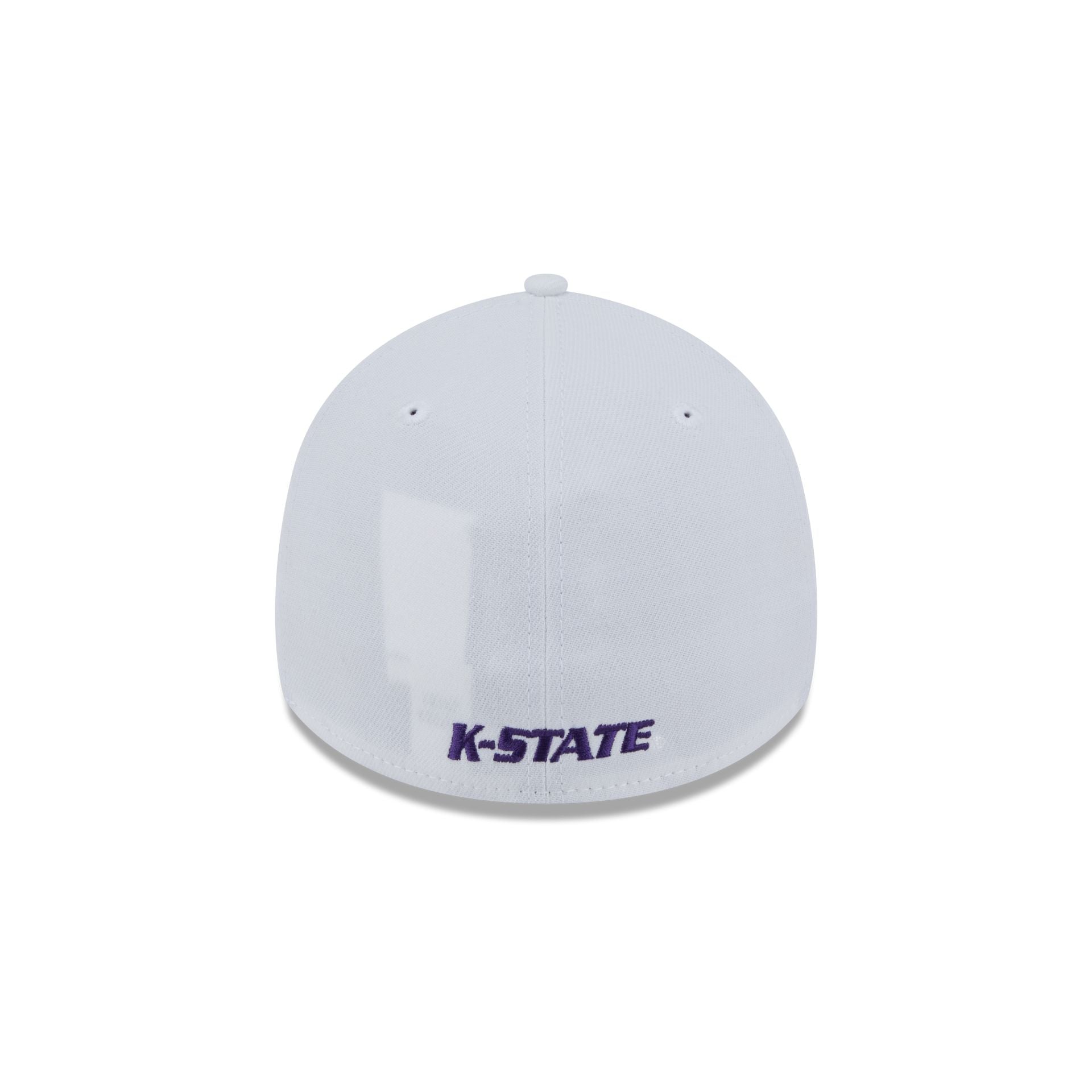 Kansas State Wildcats Optic White 39THIRTY Stretch Fit Hat - Image 6