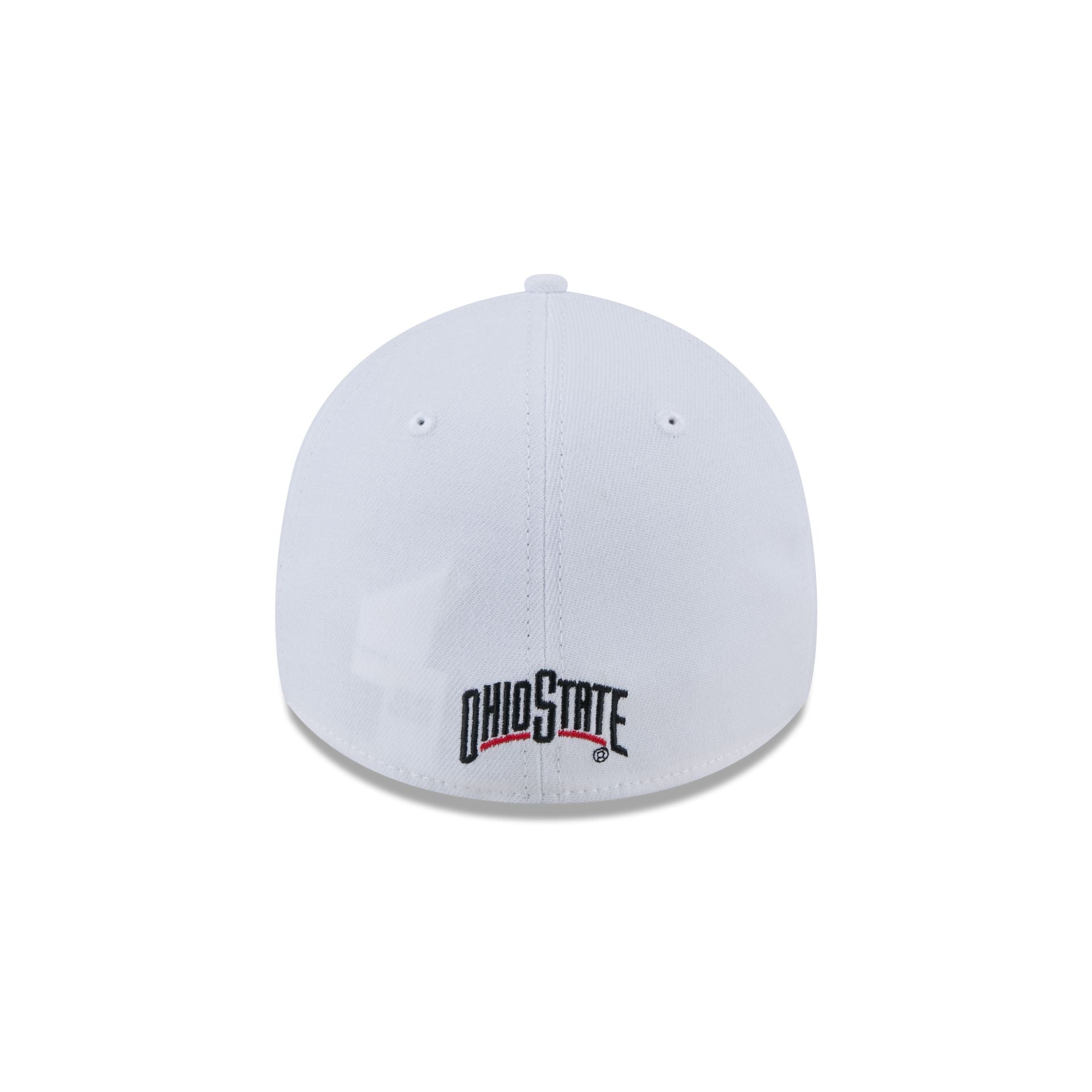 Ohio State Buckeyes Optic White 39THIRTY Stretch Fit Hat - Image 6