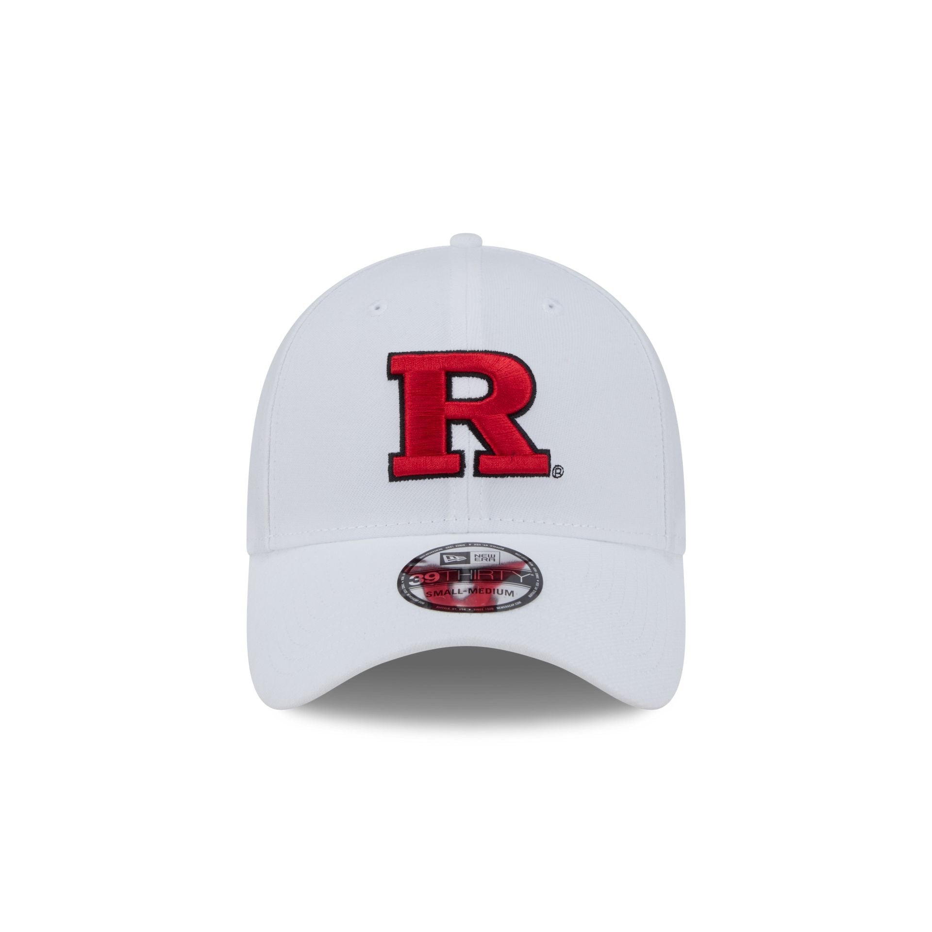 Rutgers Scarlet Knights Optic White 39THIRTY Stretch Fit Hat - Image 2