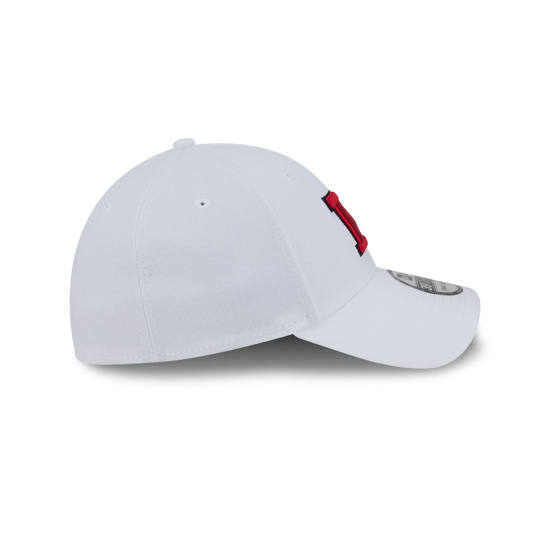 Rutgers Scarlet Knights Optic White 39THIRTY Stretch Fit Hat - Image 5
