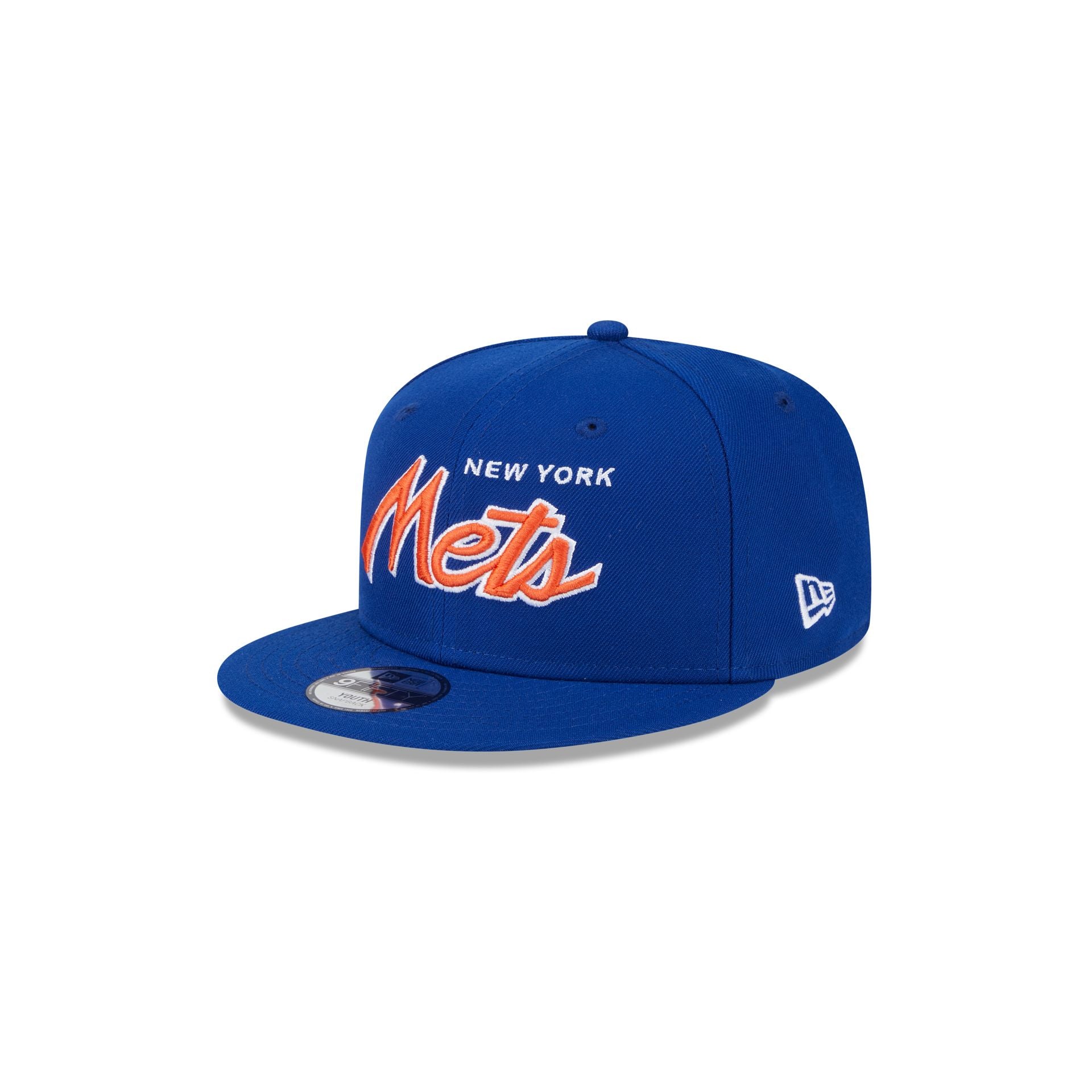 New York Mets Script Kids 9FIFTY Snapback Hat - Image 3