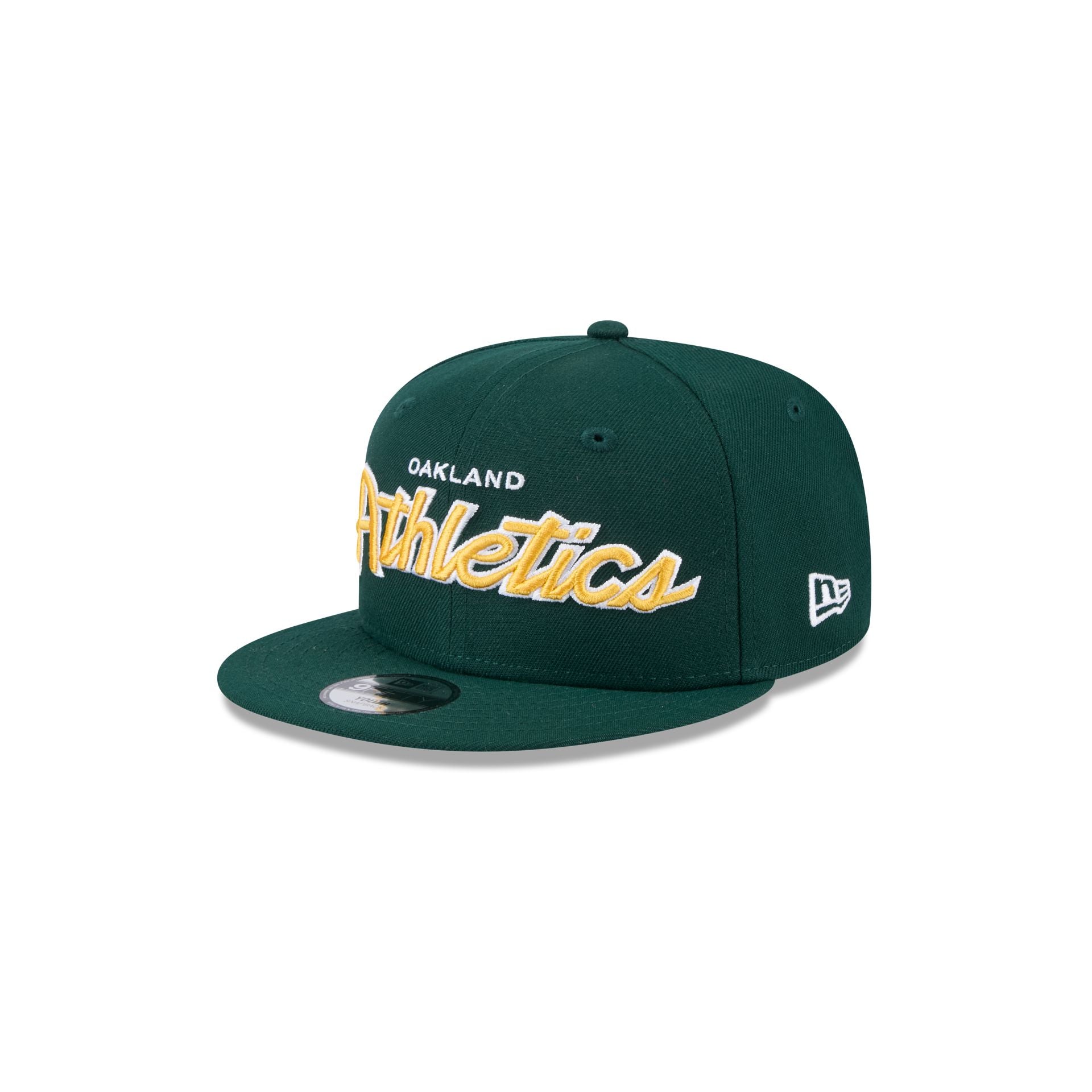 Athletics Script Kids 9FIFTY Snapback Hat - Image 3