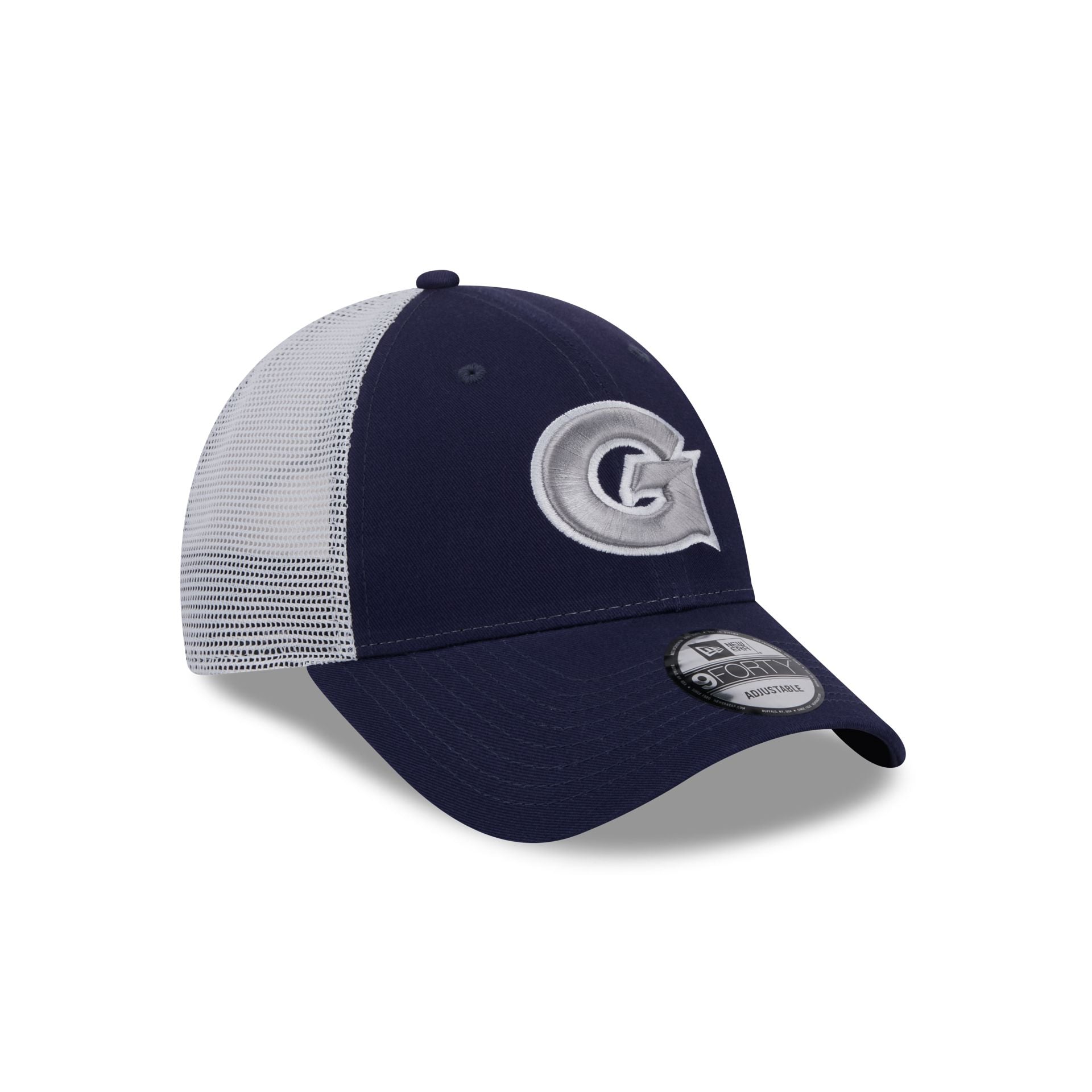 Georgetown Hoyas Blue 9FORTY Trucker Hat - Image 3
