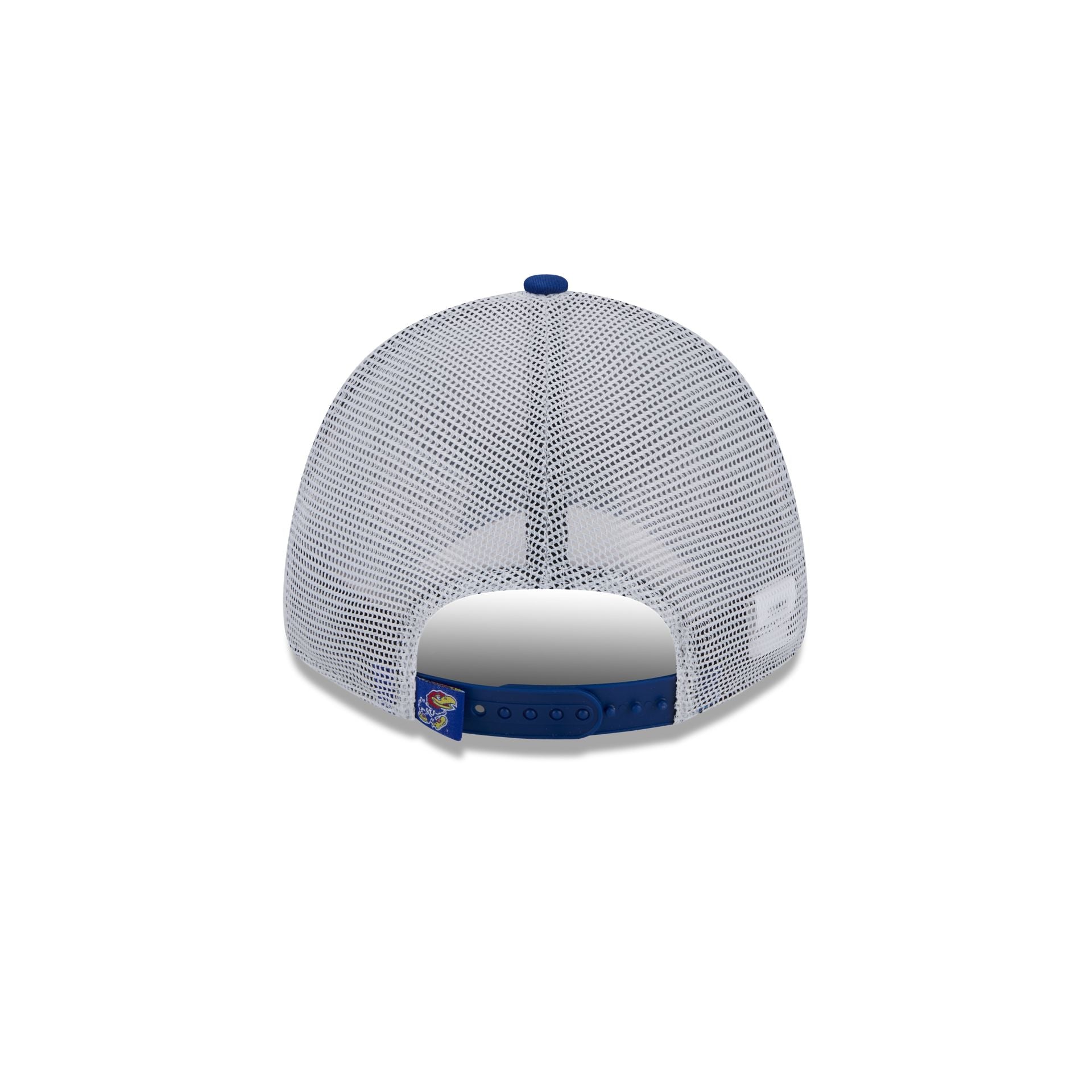 Kansas Jayhawks Blue 9FORTY Trucker Hat - Image 6